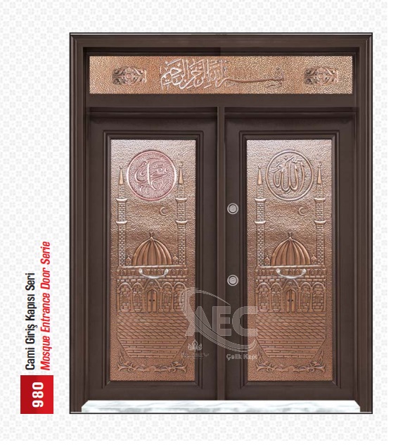 GNÇ ÇELİK KAPI | Cami Giriş Kapısı 980