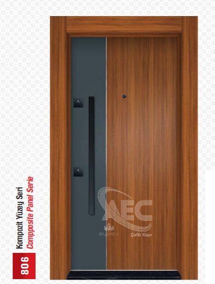 GNÇ ÇELİK KAPI | Kompozit Yüzey 806