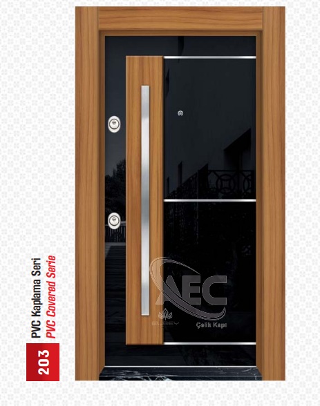 GNÇ ÇELİK KAPI | PVC Kaplama 203