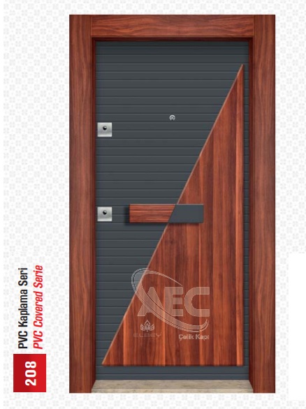 GNÇ ÇELİK KAPI | PVC Kaplama 208