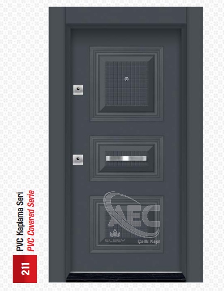 GNÇ ÇELİK KAPI | PVC Kaplama 211