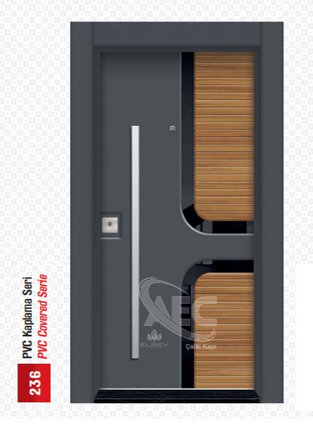 GNÇ ÇELİK KAPI | PVC Kaplama 236